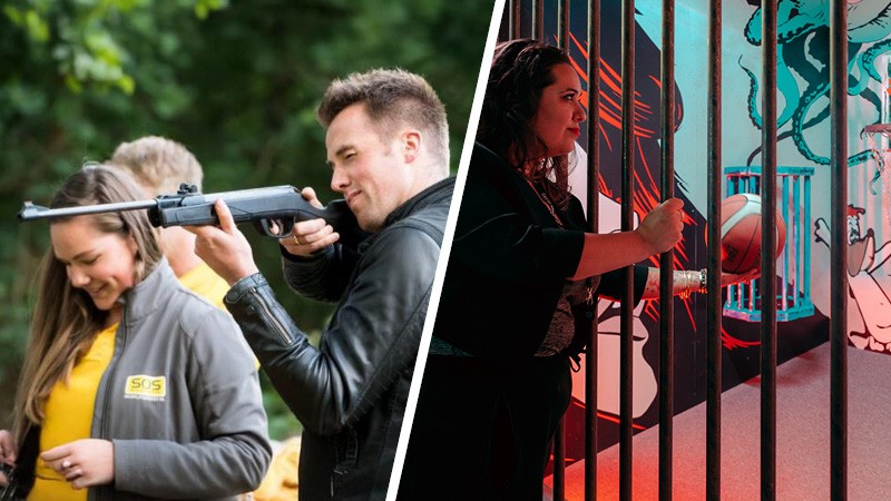 Prison Island + Schieten